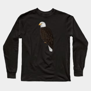 Bald Eagle Bird Watching Birding Ornithologist Gift Long Sleeve T-Shirt